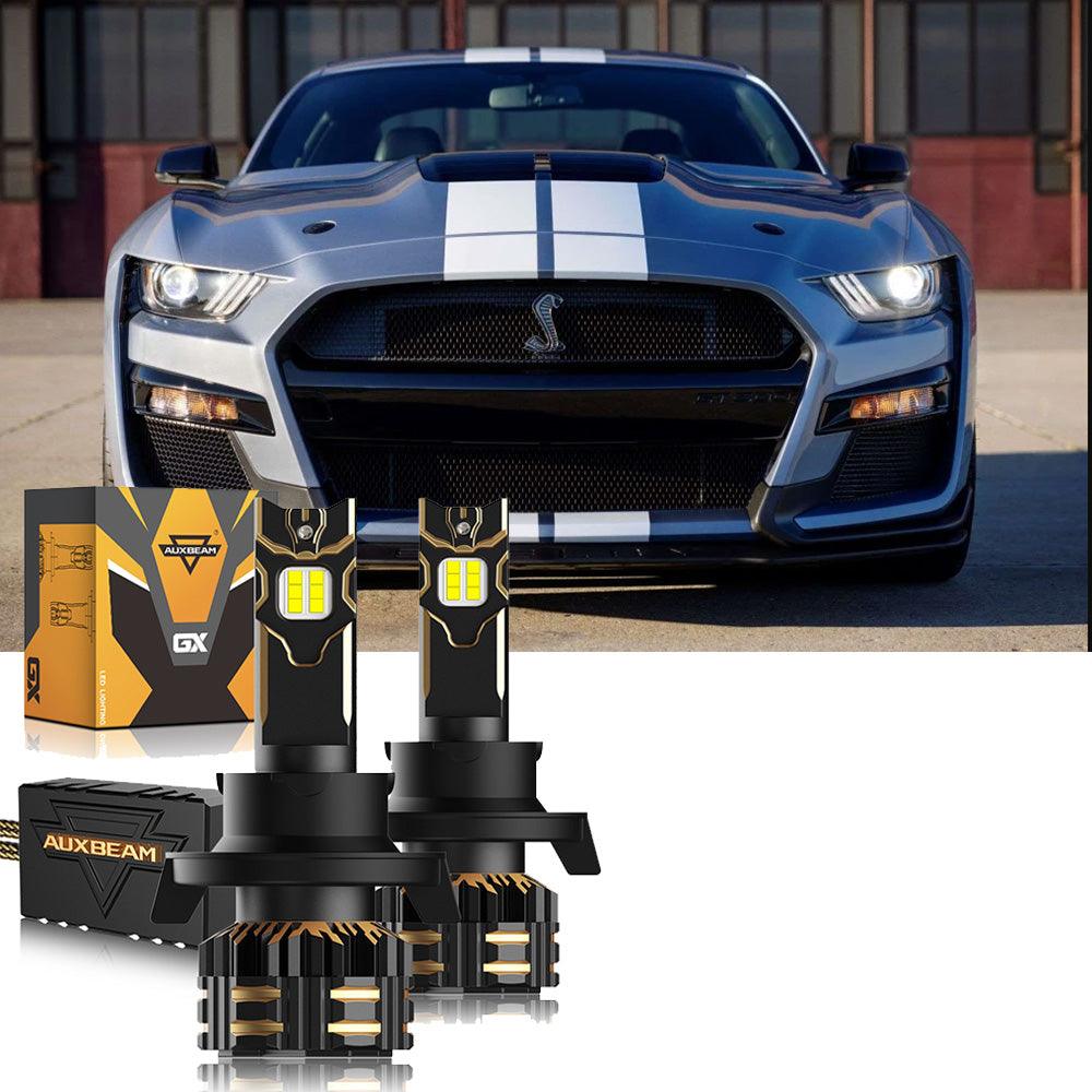 For 2007-2012 Ford Mustang Shelby GT500 H13 LED Headlight Bulbs - Auxbeam  – éclairage LED auto
