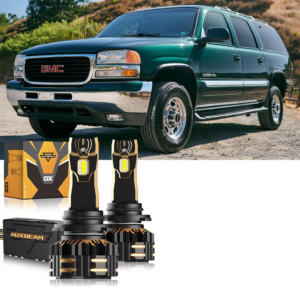 For 2000-2001 GMC Yukon XL 1500 9005 9006 LED Headlight Bulbs Bundle - Auxbeam  – éclairage LED auto