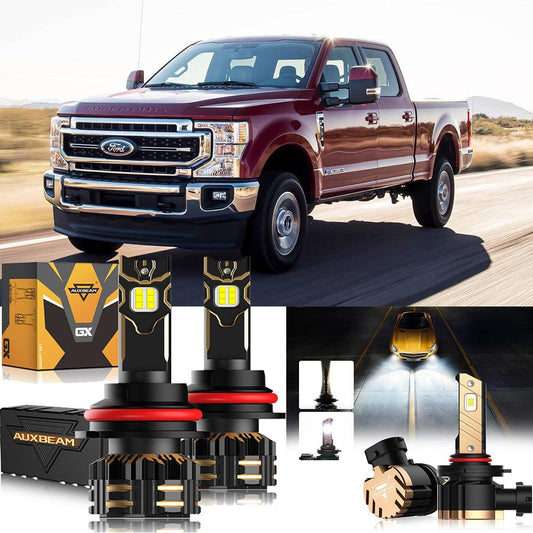 For 2000-2004 Ford F-350 Super Duty 9007 LED Headlight Bulbs - Auxbeam  – éclairage LED auto