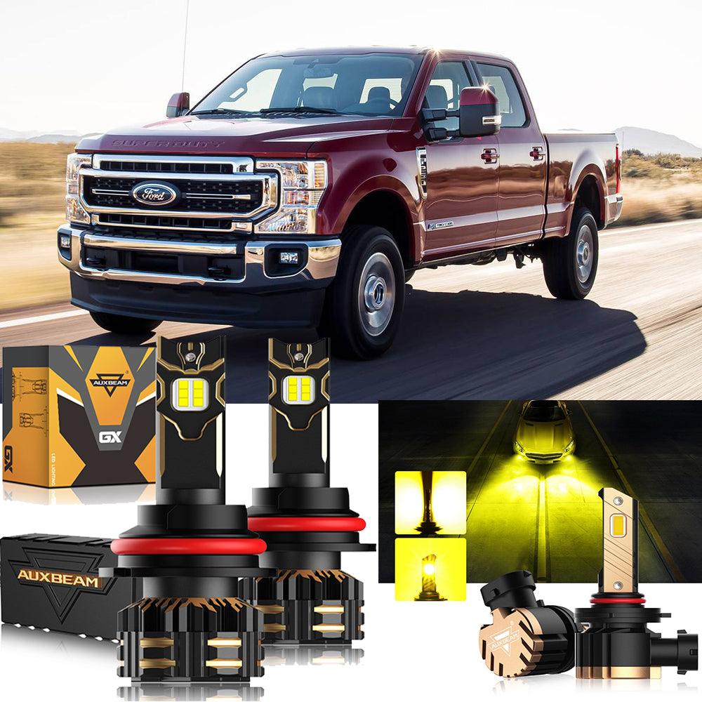 For 2000-2004 Ford F-350 Super Duty 9007 LED Headlight Bulbs - Auxbeam  – éclairage LED auto