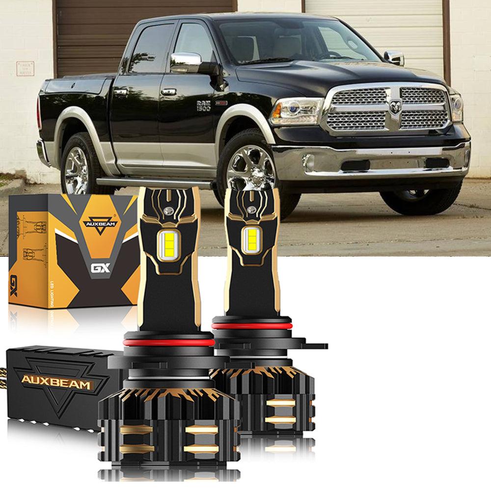 For 2014 Ram 1500 (with projector-type headlights) 9005 9012 LED Headlight Bulbs Bundle - Auxbeam  – éclairage LED auto