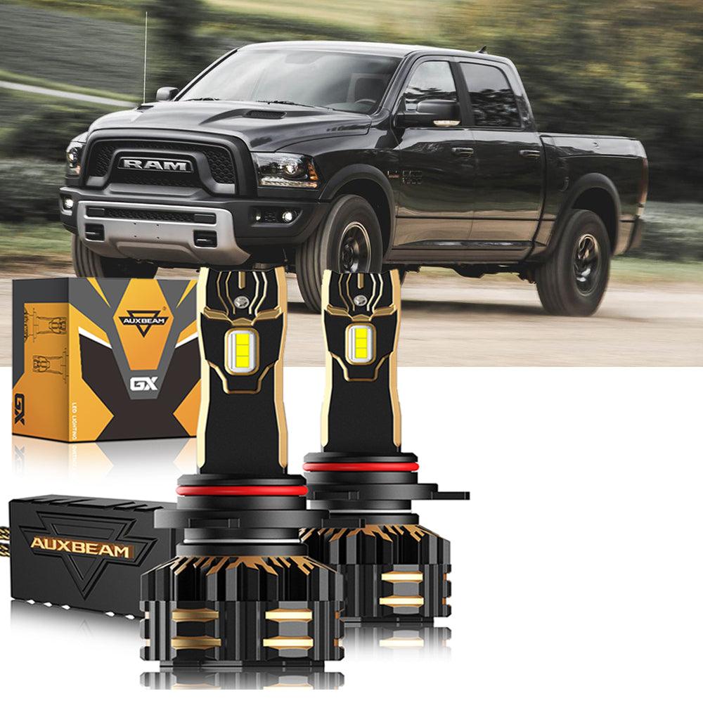 For 2015  Ram 1500 (with projector-type headlights) 9005 9012 LED Headlight Bulbs Bundle - Auxbeam  – éclairage LED auto