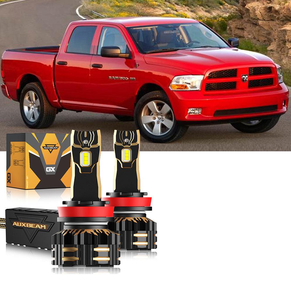 For 2011-2012 Ram 1500 (with 4 headlamps) 9005 H13 LED Headlight Bulbs Bundle - Auxbeam  – éclairage LED auto