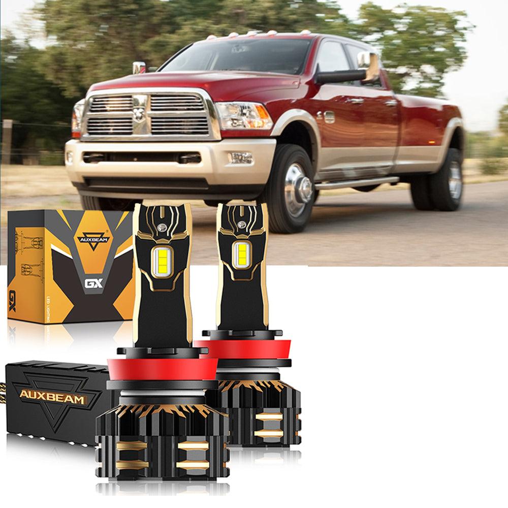 For 2011-2012 Ram 3500 9005 H11 LED Headlights Bulbs Bundle