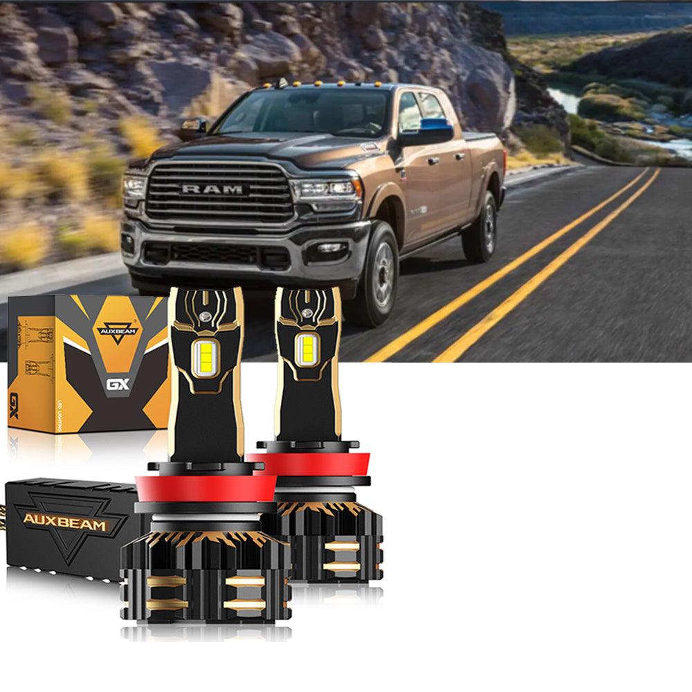 For 2020 Ram 2500 9005 H11 LED Headlights Bulbs Bundle - Auxbeam  – éclairage LED auto