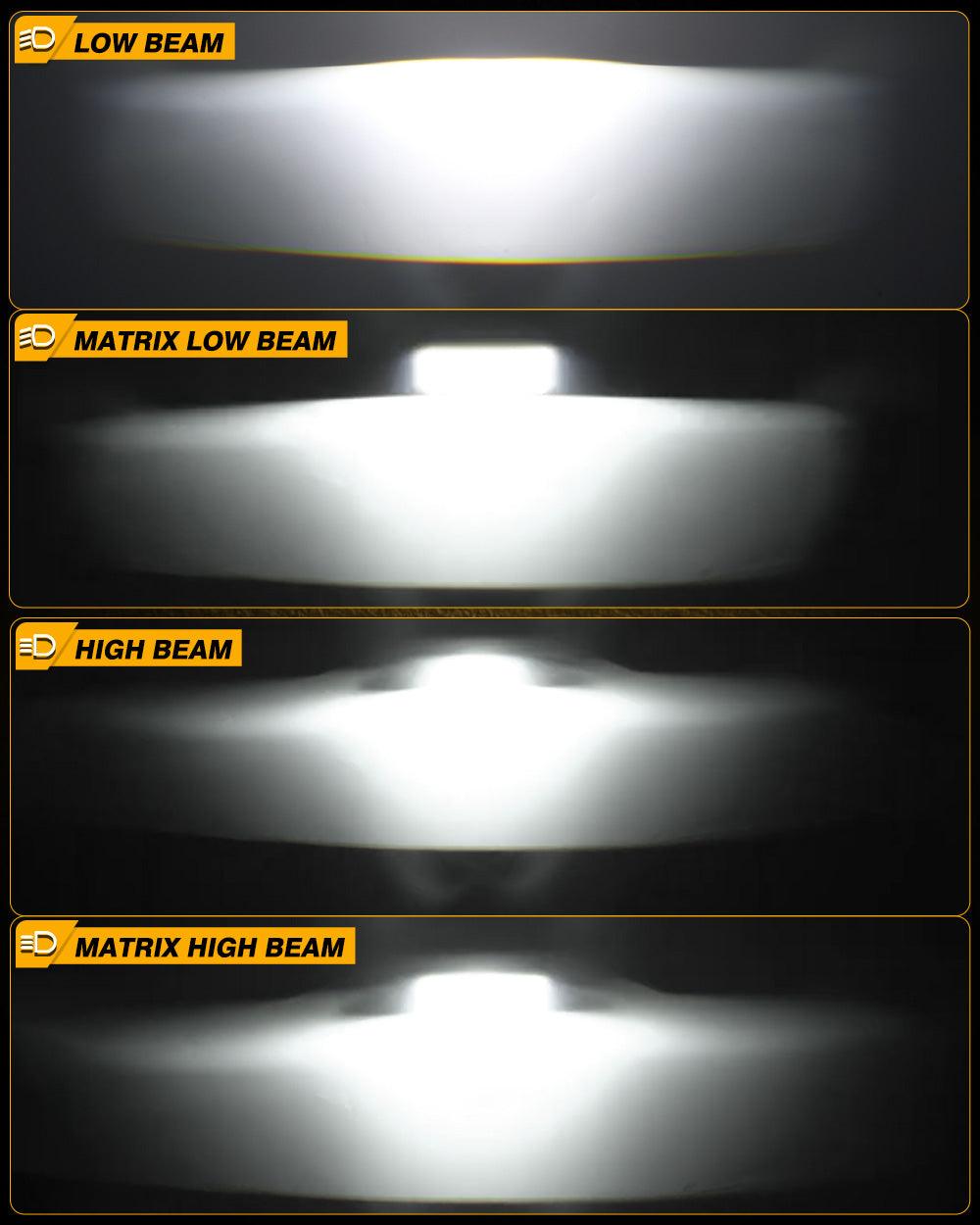 مصباح ضباب 3 بوصات، 90 واط، ثنائي الصمام، عدسة عرض، 6000 كلفن، عدسة زائدة، مع شعاع مساعد مصفوفة، مناسب لسيارات تويوتا/هوندا | قطعتان/مجموعة