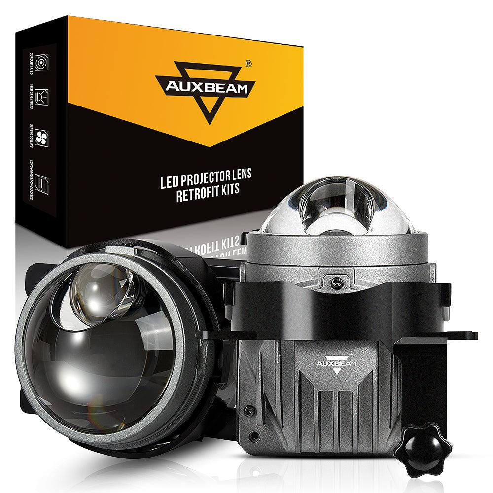 🆕3 Inch 86W Bi-LED Projector Lens Fog Light 6000K Hyperboloid Lens Fog Light With High Beam Auxiliary For Toyota/Honda | 2PCS/Set