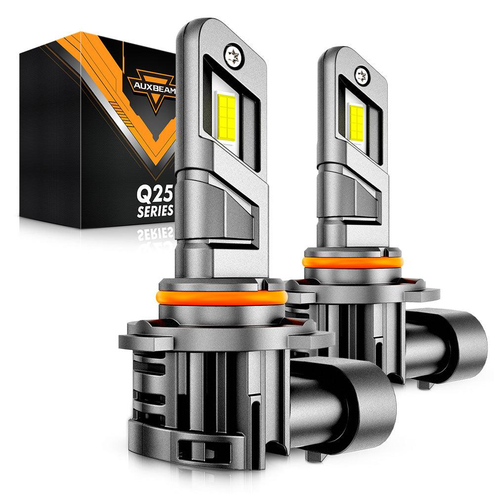 🆕Real 1:1 Size Q25 Series 20000LM 70W LED Headligt Bulbs 6500K Cool White - Auxbeam  – éclairage LED auto