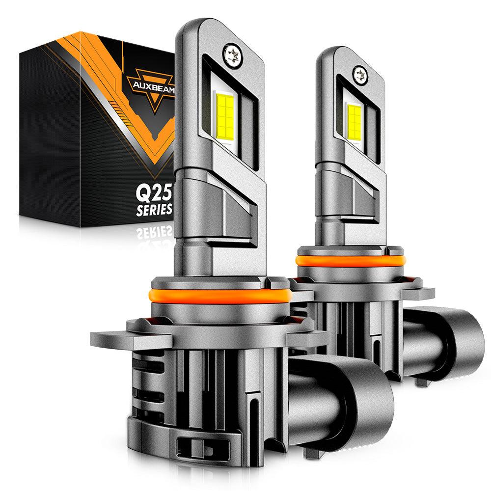 🆕Real 1:1 Size Q25 Series 20000LM 70W LED Headligt Bulbs 6500K Cool White - Auxbeam  – éclairage LED auto