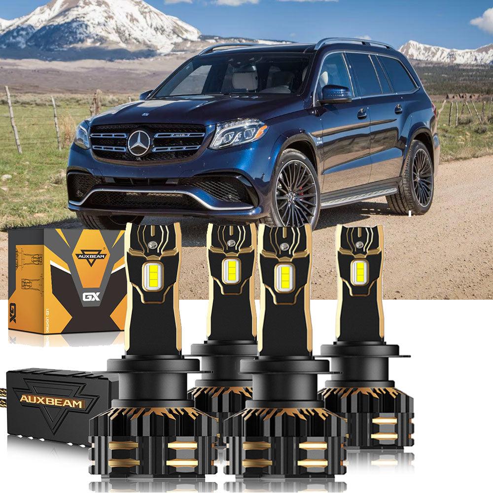 For 2017-2019 Mercedes Benz GLS450 H7 LED Headlight Bulbs - Auxbeam  – éclairage LED auto