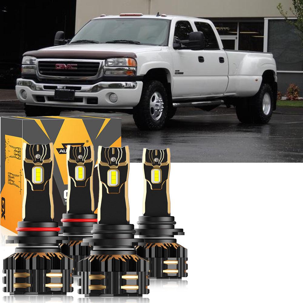 For 2007 GMC Sierra 3500 Classic 9005 9006 LED Headlight Bulbs Bundle - Auxbeam  – éclairage LED auto