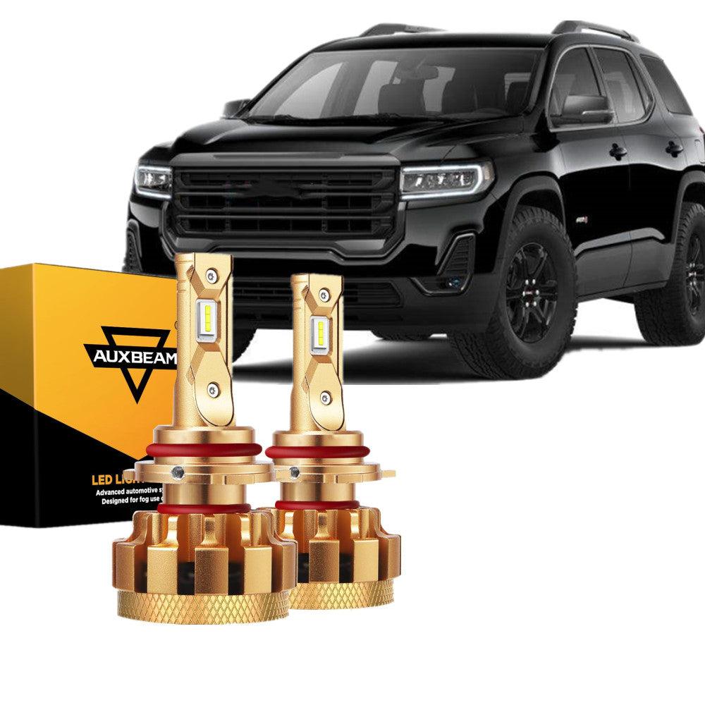 For 2013-2019 GMC Acadia(with halogen headlights) F-16 Plus Series Built-in Canbus Automotive Grade 14000LM LED Light Bulbs High Low Beam Bundle - Auxbeam  – éclairage LED auto
