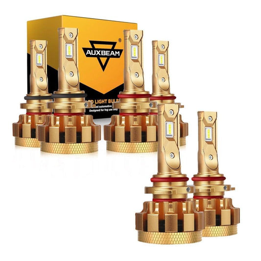 For 2003-2004 GMC Sierra 2500 F-16 Plus Series Built-in Canbus Automotive Grade 14000LM LED Light Bulbs High Low Beam Bundle - Auxbeam  – éclairage LED auto