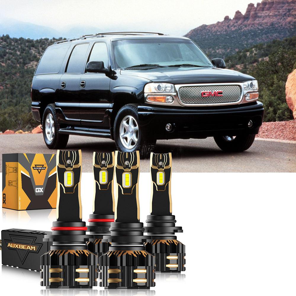 For 2000-2001 GMC Yukon 9005 9006 LED Headlight Bulbs Bundle - Auxbeam  – éclairage LED auto