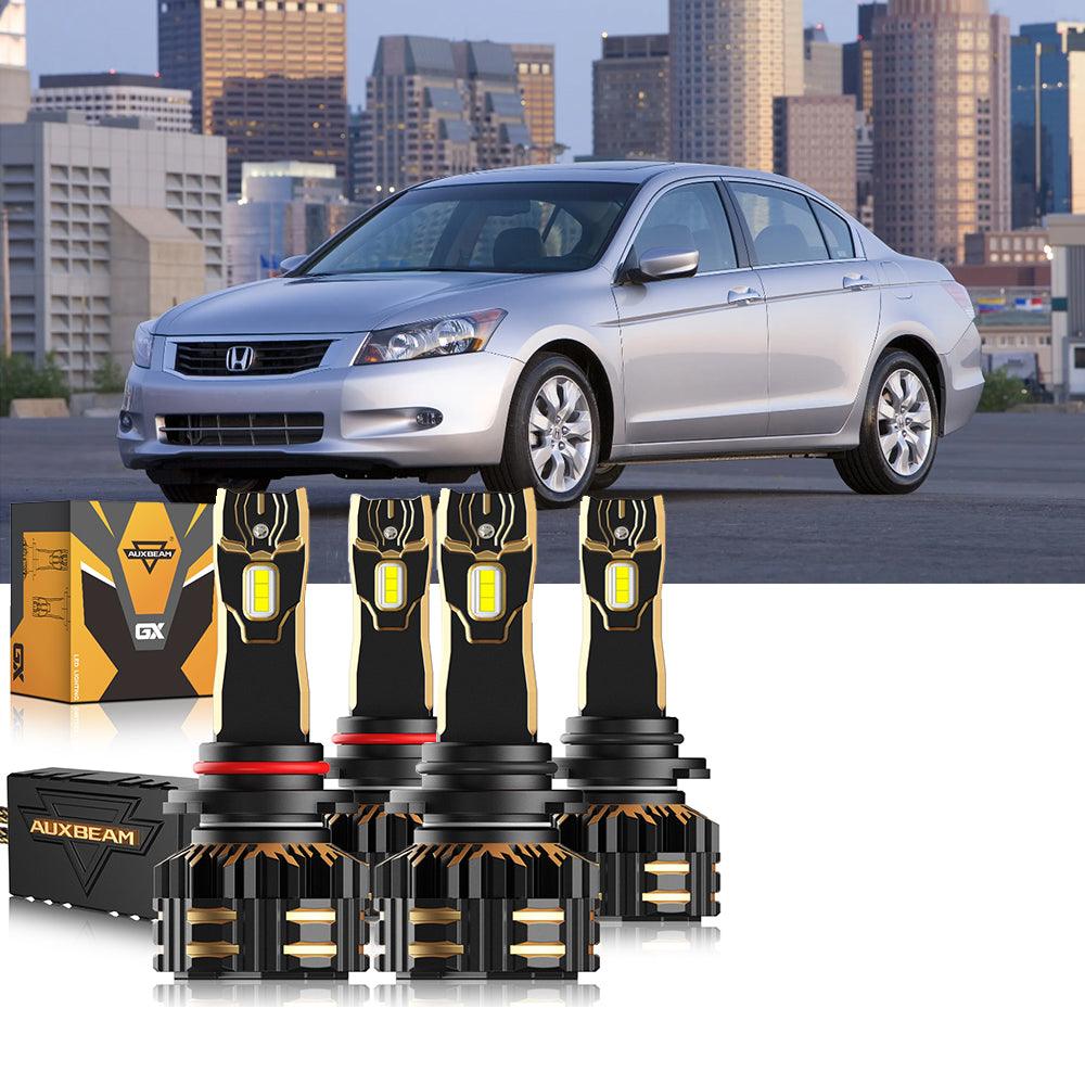 For 2008-2012 Honda Accord 9005 H11 9006 LED Headlight Bulbs Bundle - Auxbeam  – éclairage LED auto
