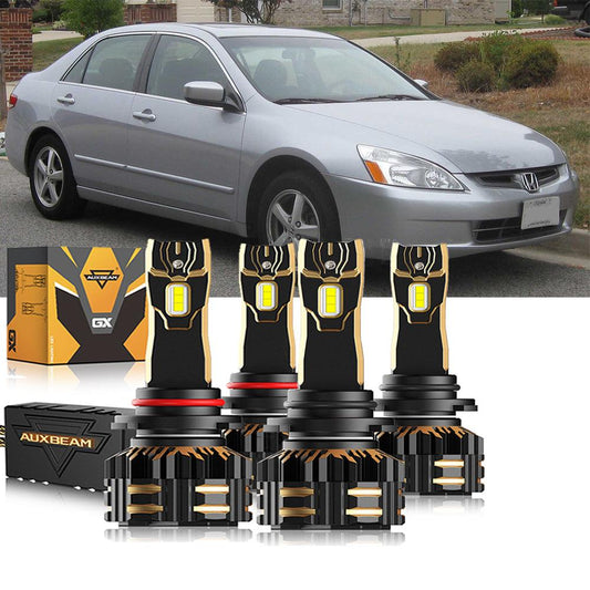 For 2003 Honda Accord 9005 9006 LED Headlight Bulbs Bundle - Auxbeam  – éclairage LED auto