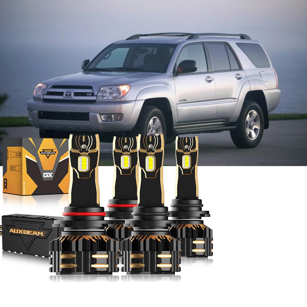 For 2003-2004 Toyota 4Runner 9005 9006 LED Headlight Bulbs Bundle - Auxbeam  – éclairage LED auto