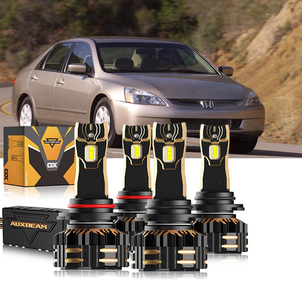 For 2004-2005 Honda Accord 9005 9006 LED Headlight Bulbs Bundle - Auxbeam  – éclairage LED auto