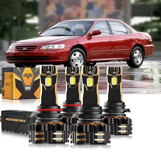 For 2000-2002 Honda Accord 9005 9006 LED Headlight Bulbs Bundle - Auxbeam  – éclairage LED auto