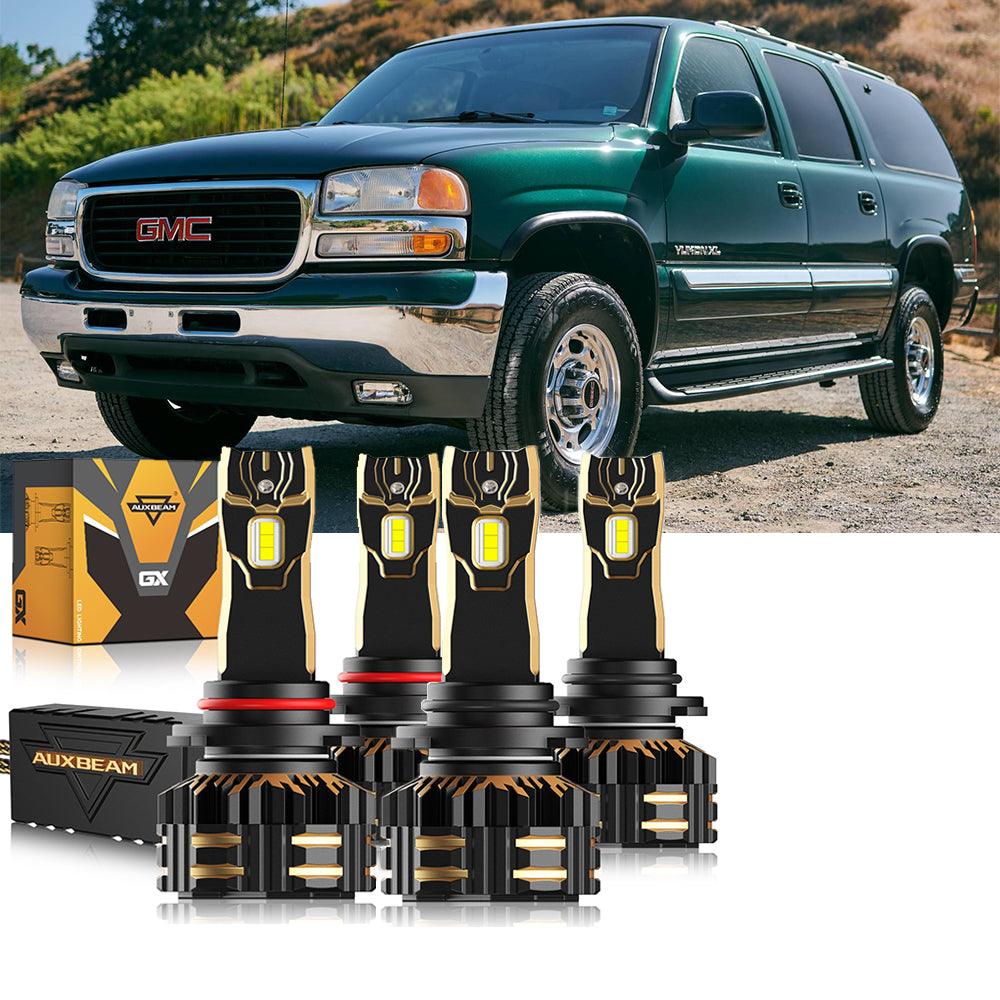 For 2000-2001 GMC Yukon XL 1500 9005 9006 LED Headlight Bulbs Bundle - Auxbeam  – éclairage LED auto