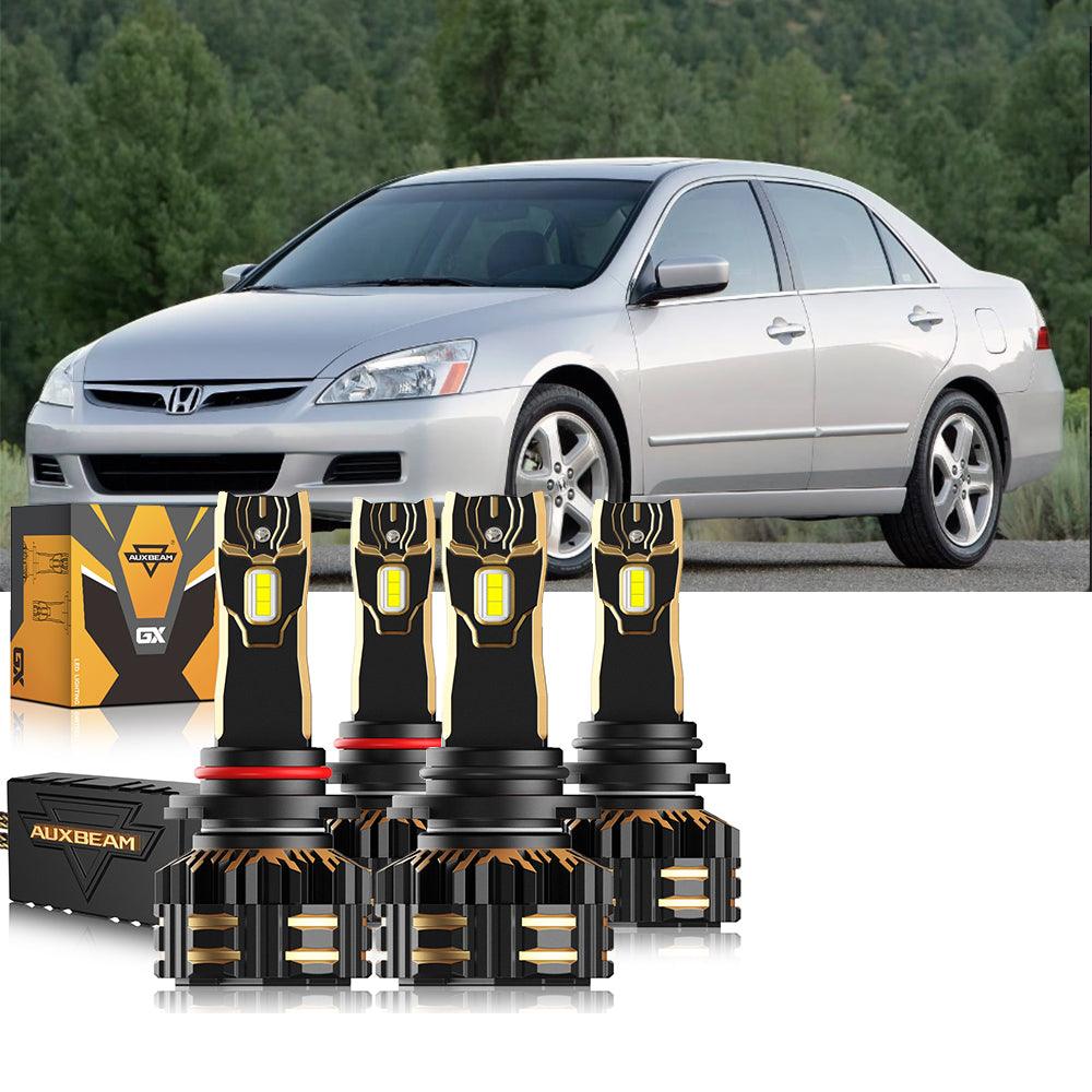 For 2006-2007 Honda Accord 9005 9006 LED Headlight Bulbs Bundle - Auxbeam  – éclairage LED auto