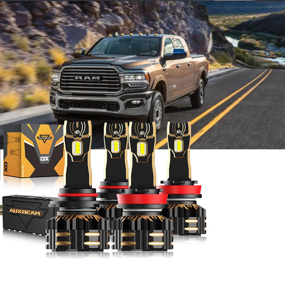 For 2020 Ram 2500 9005 H11 LED Headlights Bulbs Bundle - Auxbeam  – éclairage LED auto