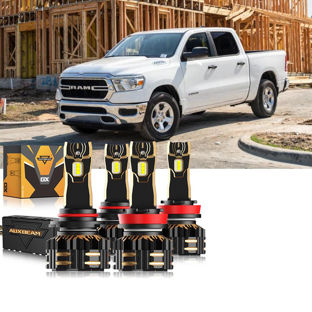 For 2020 Ram 1500 9005 H11 LED Headlights Bulbs Bundle - Auxbeam  – éclairage LED auto