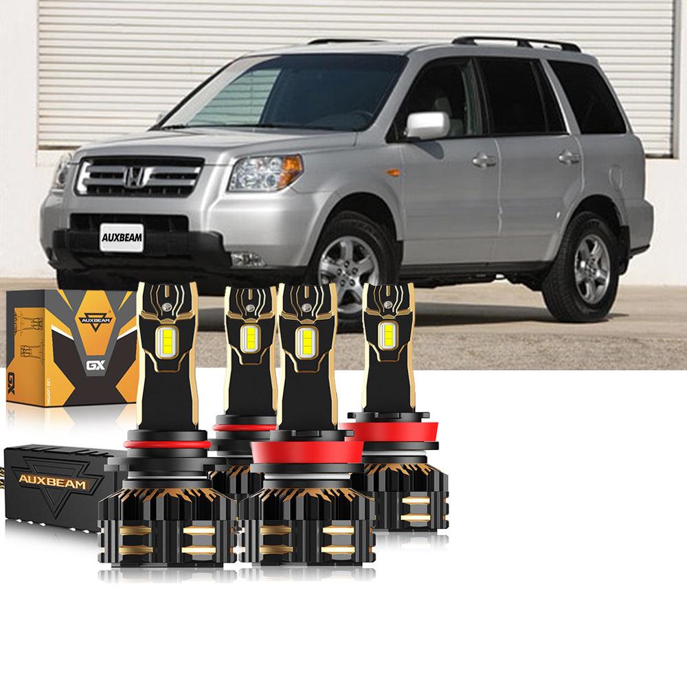 For 2006-2019 Honda Pilot 9005 H11 LED Headlight Bulbs Bundle - Auxbeam  – éclairage LED auto