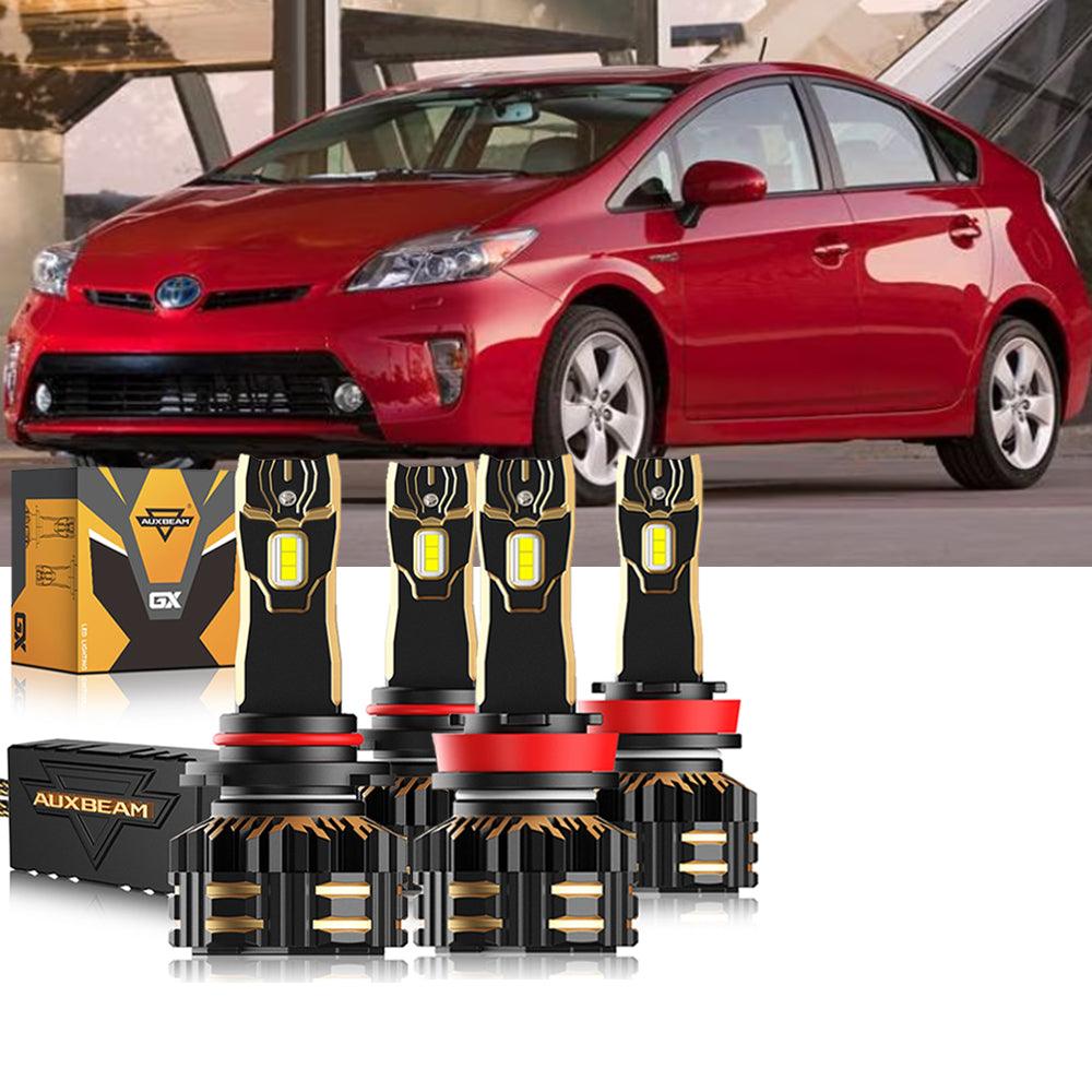 For 2010-2015 Toyota Prius 9005 H11 LED Headlight Bulbs Bundle - Auxbeam  – éclairage LED auto