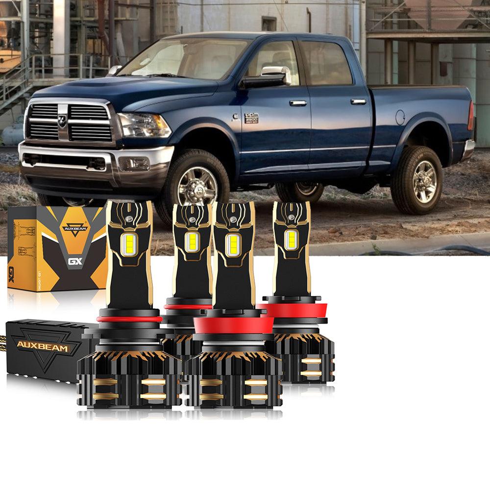 For 2011-2012 Ram 2500 H13 LED Headlight Bulbs