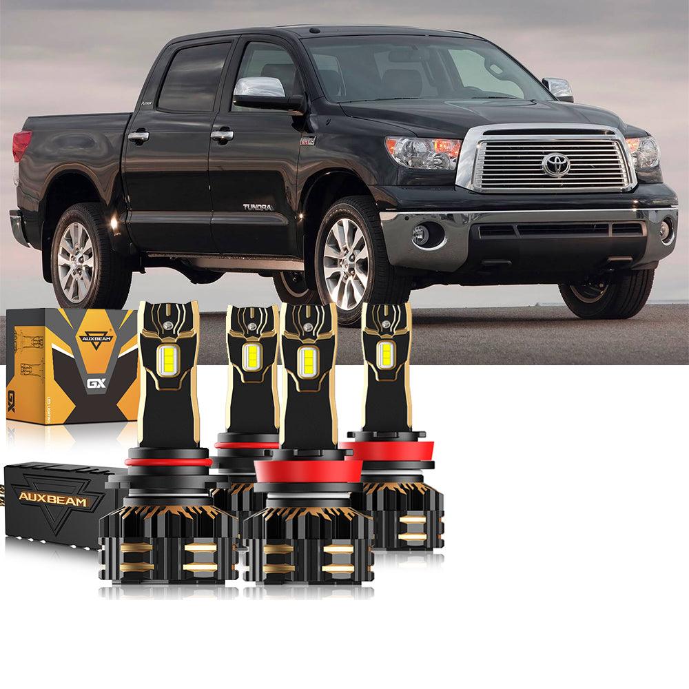 For 2007-2013 Toyota Tundra 9005 H11 LED Headlight Bulbs Bundle - Auxbeam  – éclairage LED auto