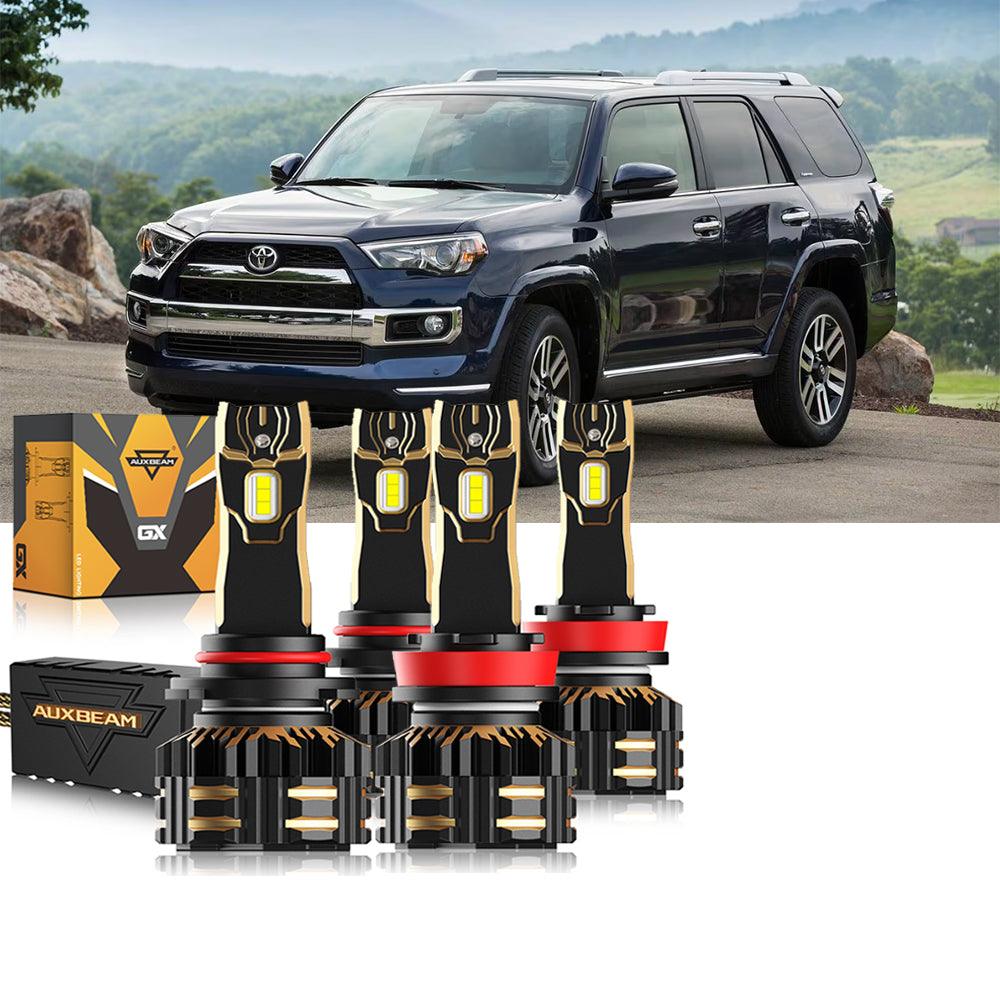 For 2010-2020 Toyota 4Runner 9005 H11 LED Headlight Bulbs Bundle - Auxbeam  – éclairage LED auto