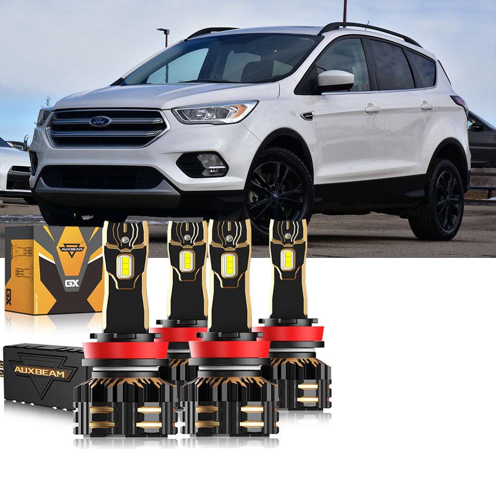 For 2017 Ford Escape H11 9005 LED Headlight Bulbs Bundle - Auxbeam  – éclairage LED auto
