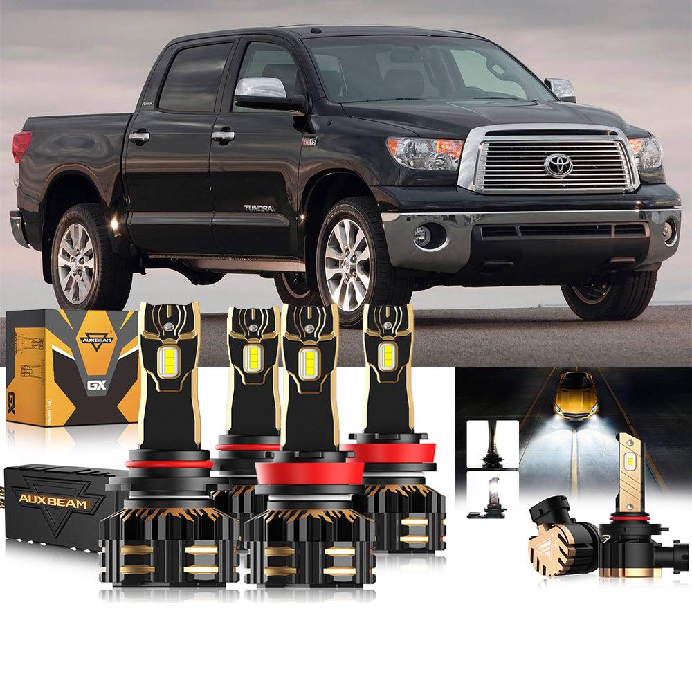 For 2007-2013 Toyota Tundra 9005 H11 LED Headlight Bulbs Bundle - Auxbeam  – éclairage LED auto