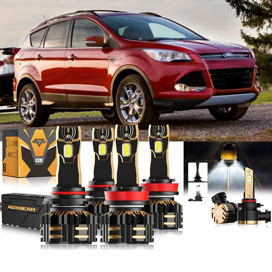 For 2013-2016 Ford Escape 9005 H11 LED Headlight Bulbs Bundle - Auxbeam  – éclairage LED auto