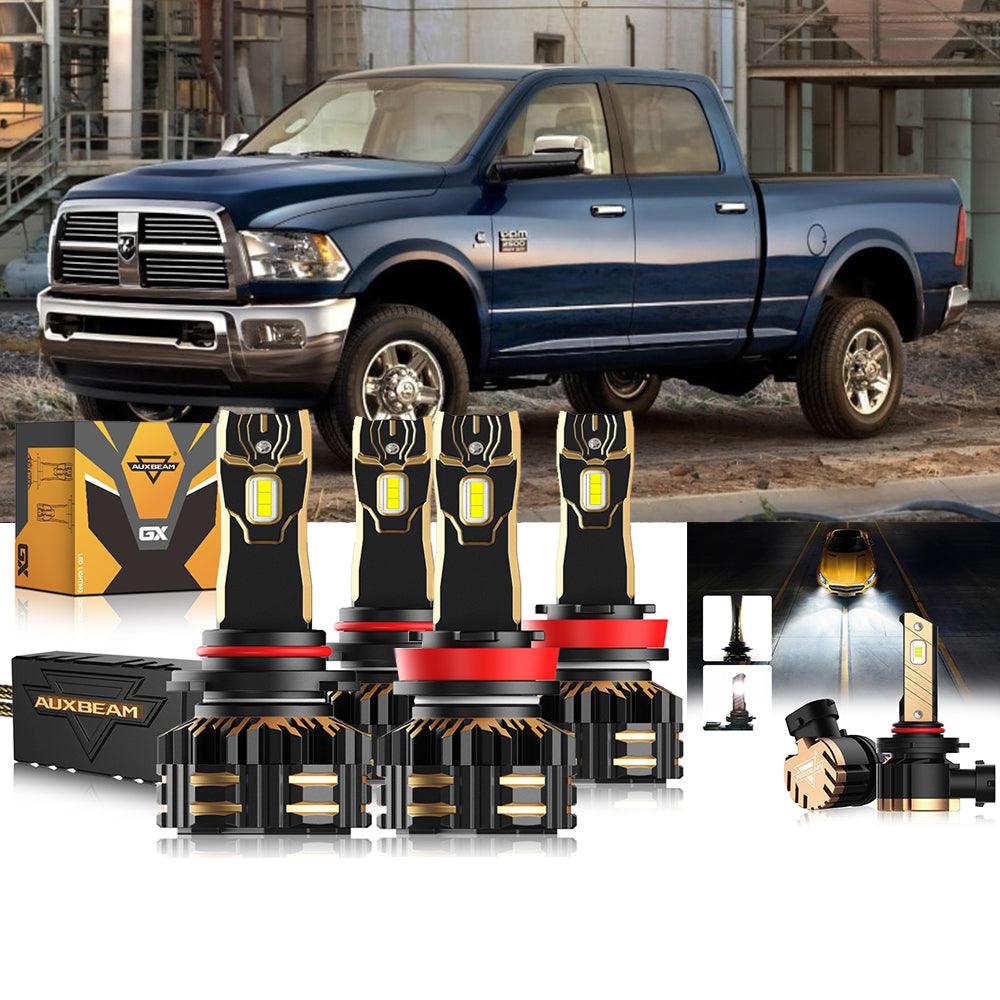 For 2011-2012 Ram 2500 H13 LED Headlight Bulbs