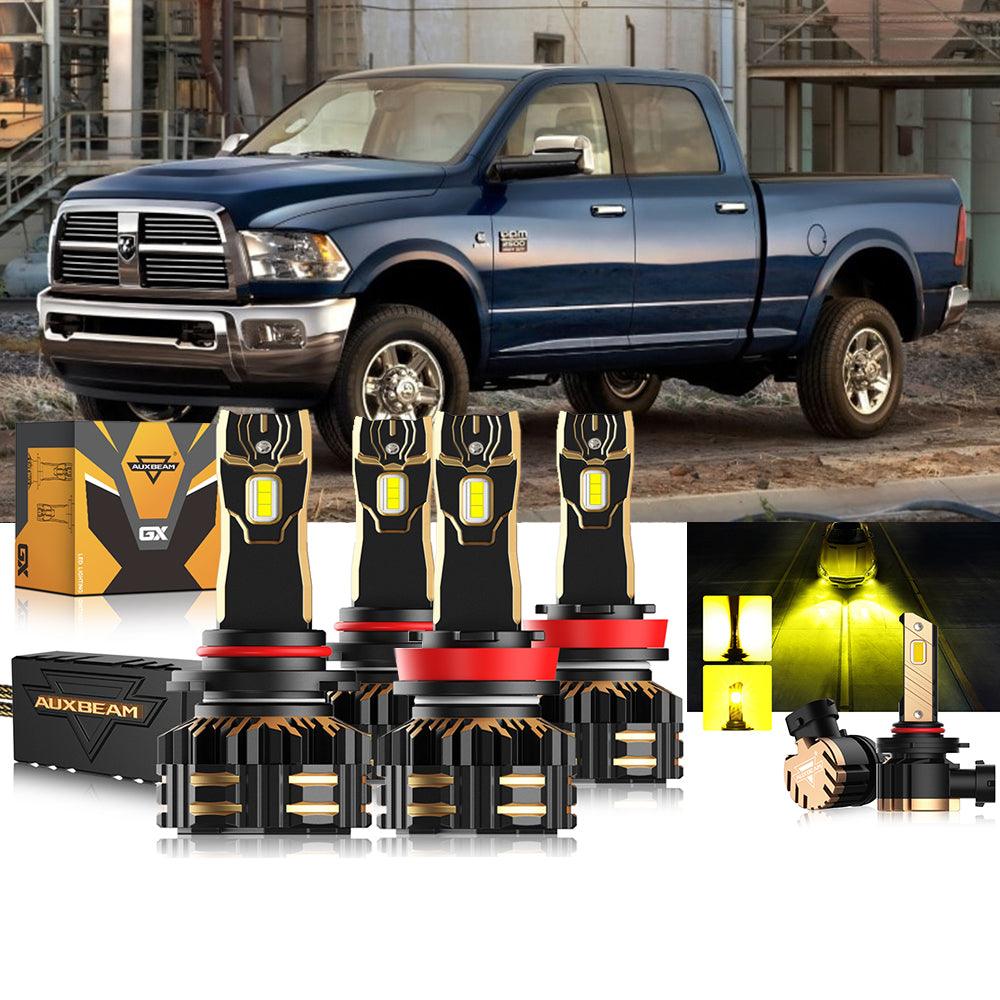 For 2011-2012 Ram 2500 H13 LED Headlight Bulbs