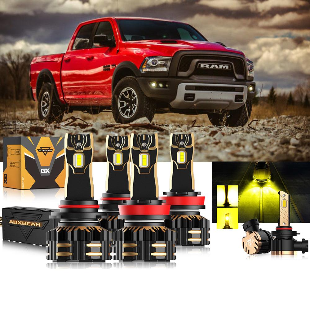 For 2016-2017 Ram 1500 ( without projector-type headlights) 9005 H11 LED Headlight Bulbs Bundle - Auxbeam  – éclairage LED auto