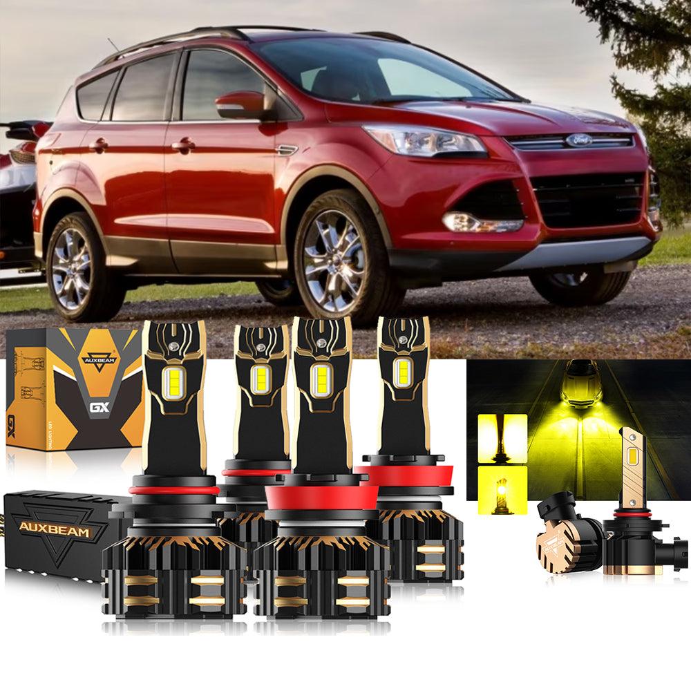 For 2013-2016 Ford Escape 9005 H11 LED Headlight Bulbs Bundle - Auxbeam  – éclairage LED auto