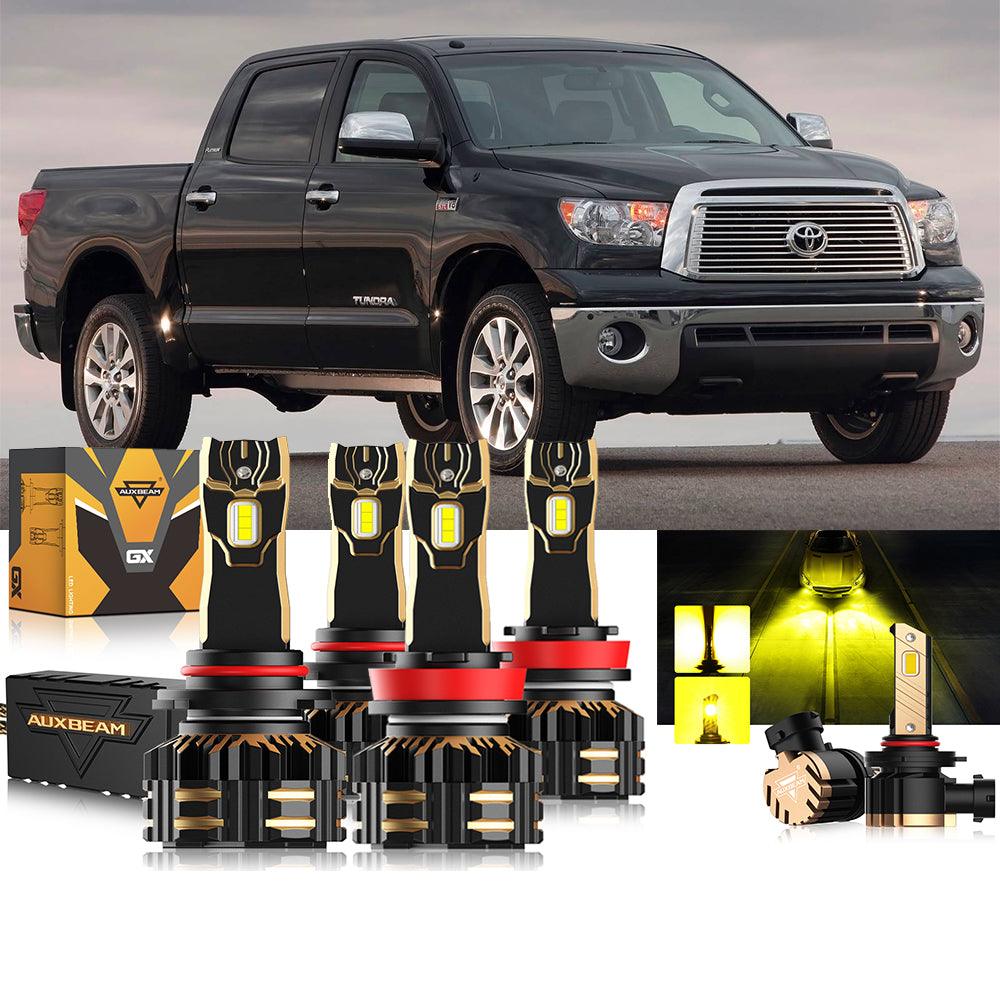 For 2007-2013 Toyota Tundra 9005 H11 LED Headlight Bulbs Bundle - Auxbeam  – éclairage LED auto