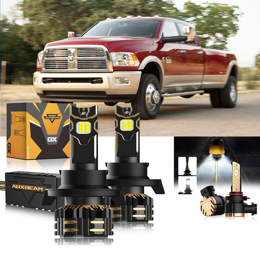 For 2011-2012 Ram 3500 9005 H11 LED Headlights Bulbs Bundle