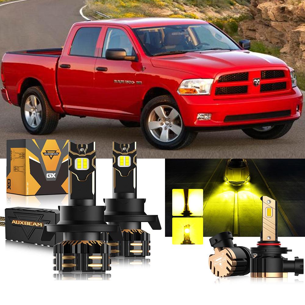 For 2011-2012 Ram 1500 (with 2 headlamps) H13 LED Headlight Bulbs Bundle - Auxbeam  – éclairage LED auto