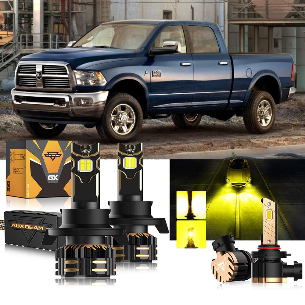 For 2011-2012 Ram 2500 H13 LED Headlight Bulbs