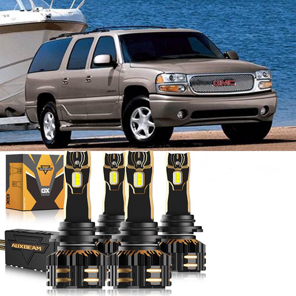 For 2002-2006 GMC Yukon 9005 9006 LED Headlight Bulbs Bundle - Auxbeam  – éclairage LED auto
