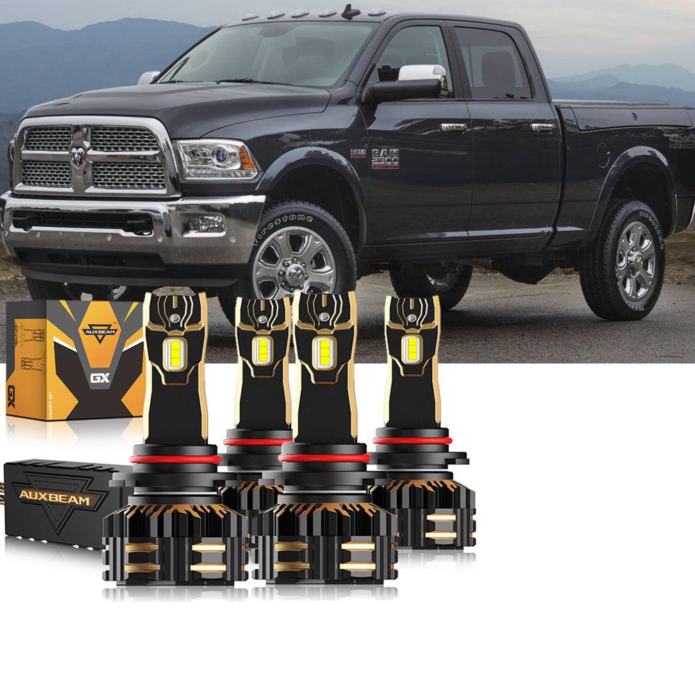 For 2016-2017 Ram 2500 (with projector-type headlights) 9005 9005 LED Headlights Bulbs Bundle - Auxbeam  – éclairage LED auto