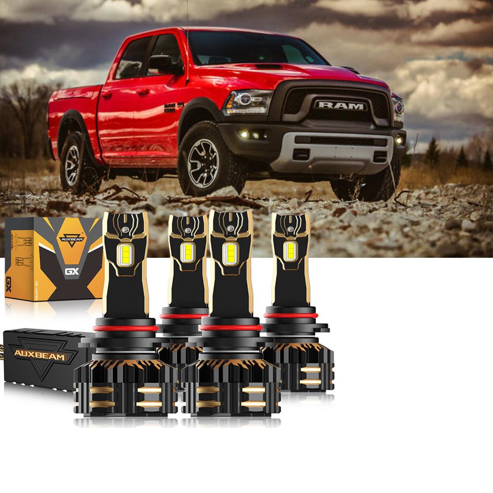 For 2016-2017 Ram 1500 ( with projector-type headlights) 9005 9005 LED Headlight Bulbs Bundle - Auxbeam  – éclairage LED auto