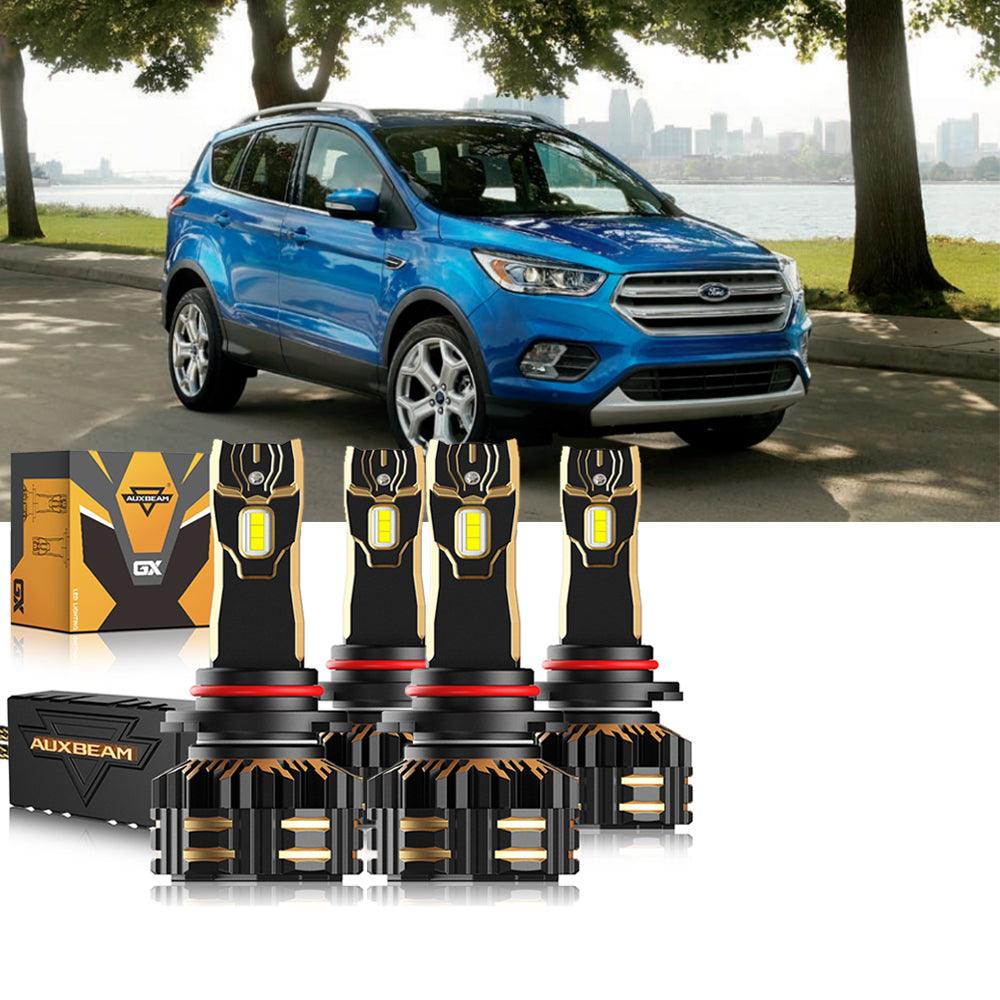 For 2018-2019 Ford Escape 9005 LED Headlight Bulbs Bundle - Auxbeam  – éclairage LED auto