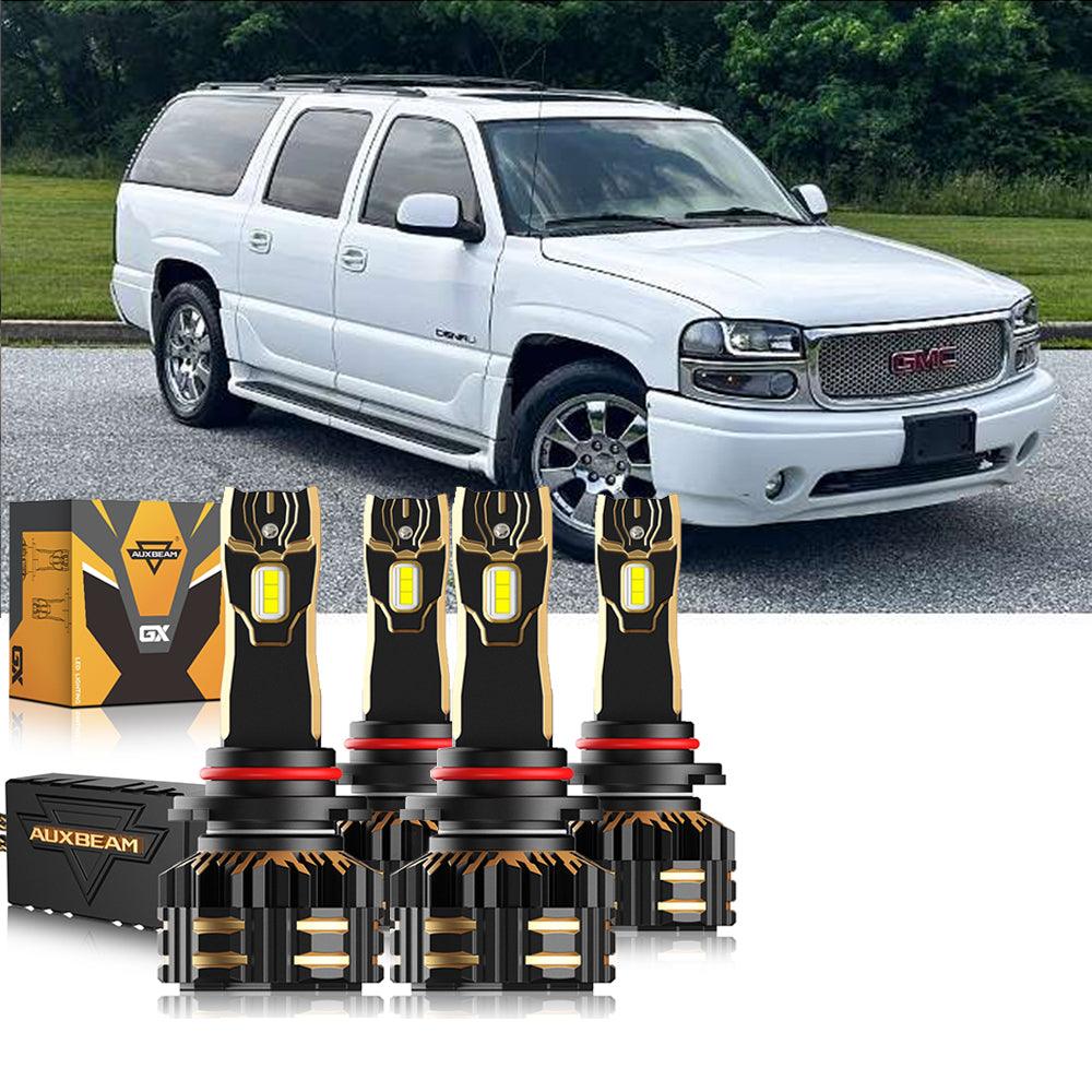 For 2002-2006 GMC Yukon XL 1500 9005 9006 LED Headlight Bulbs Bundle - Auxbeam  – éclairage LED auto