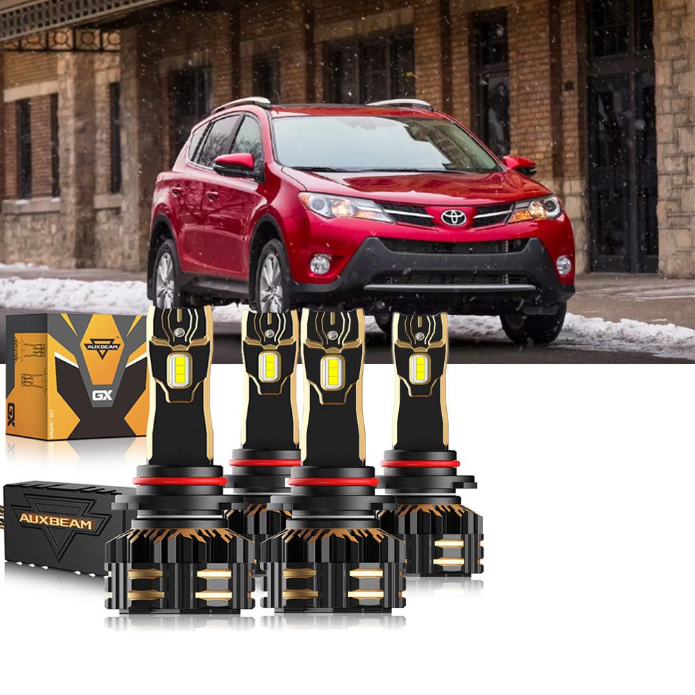 For 2013-2015 Toyota RAV4 9005 LED Headlight Bulbs Bundle - Auxbeam  – éclairage LED auto