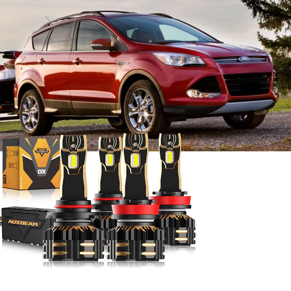 For 2013-2016 Ford Escape 9005 H11 LED Headlight Bulbs Bundle - Auxbeam  – éclairage LED auto
